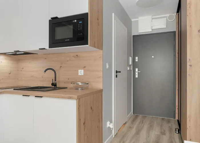 Jasny & Elegancki Apartament Typu Studio Z Tarasem By Renters Poznaň