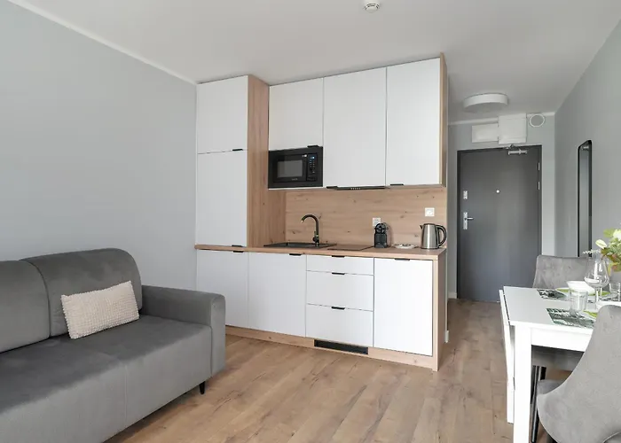 Jasny & Elegancki Apartament Typu Studio Z Tarasem By Renters *