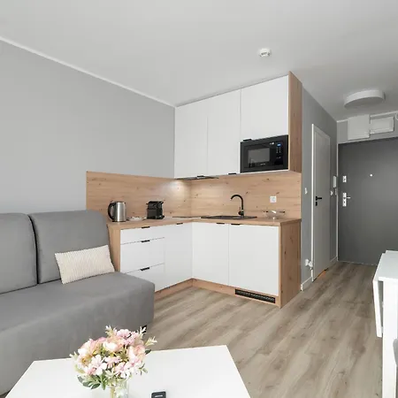 Апартаменты Jasny & Elegancki Apartament Typu Studio Z Tarasem By Renters Познань