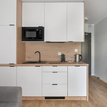 Jasny & Elegancki Apartament Typu Studio Z Tarasem By Renters Апартаменты